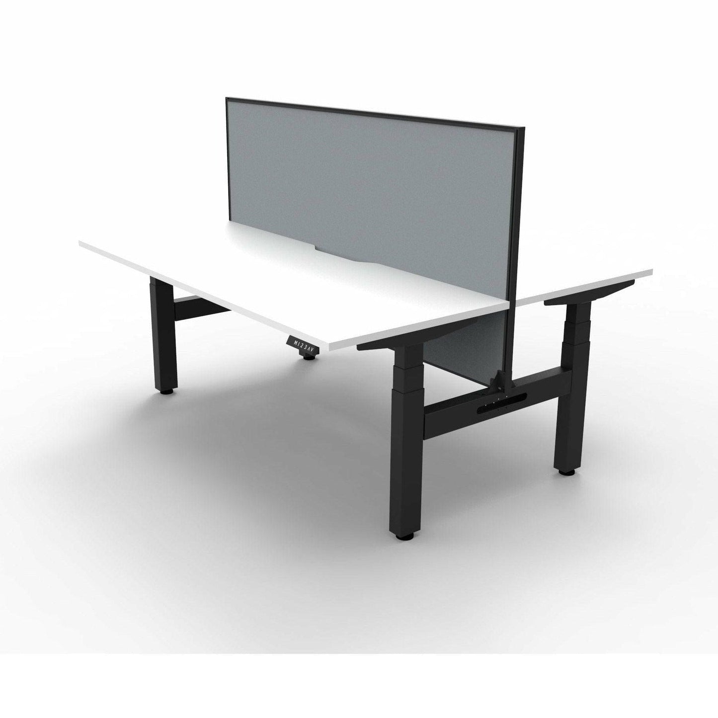 Boost Plus Electric Height Adjustable Back to Back Workstation - Office Furniture Company