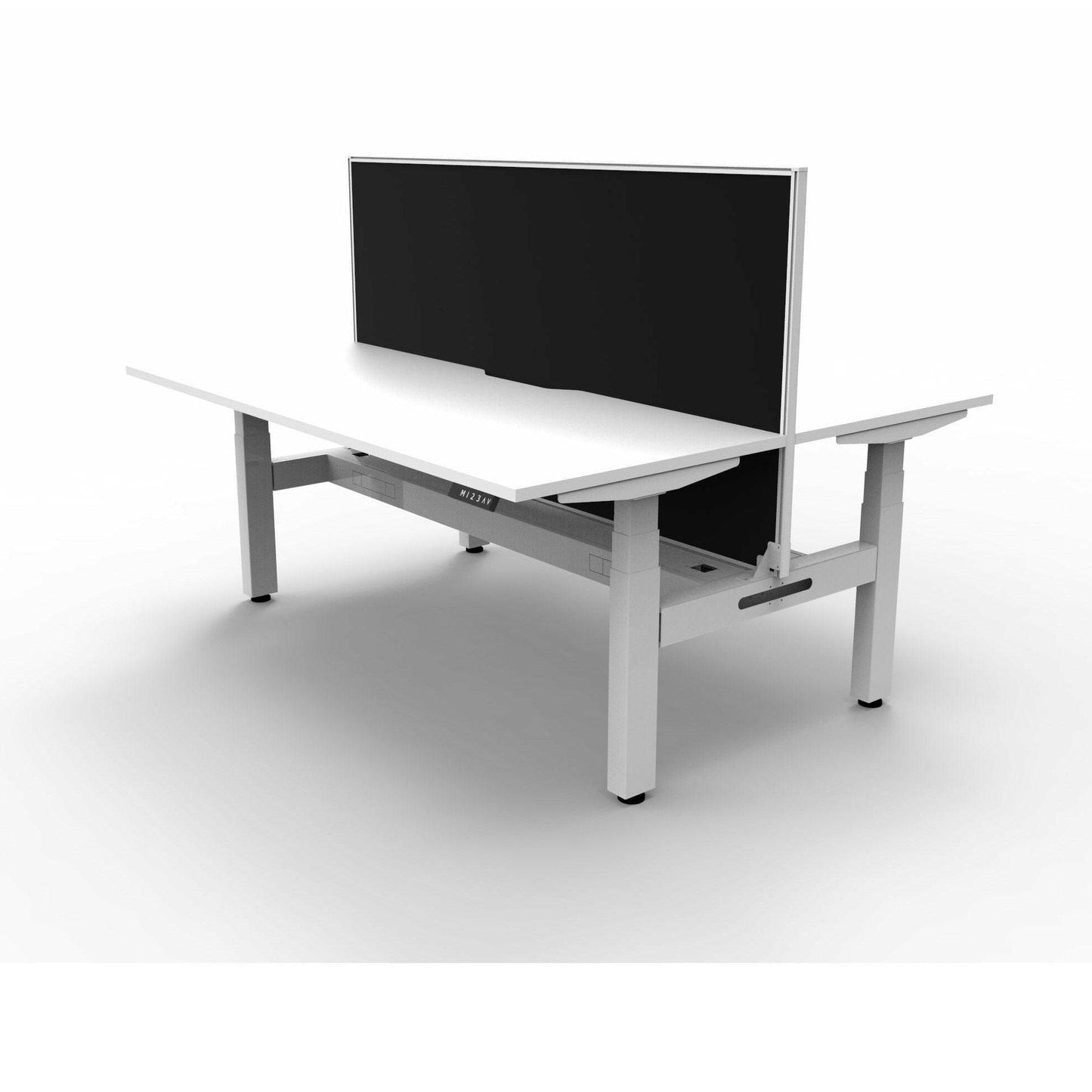 Boost Plus Electric Height Adjustable Back to Back Workstation 15 - Office Furniture Company