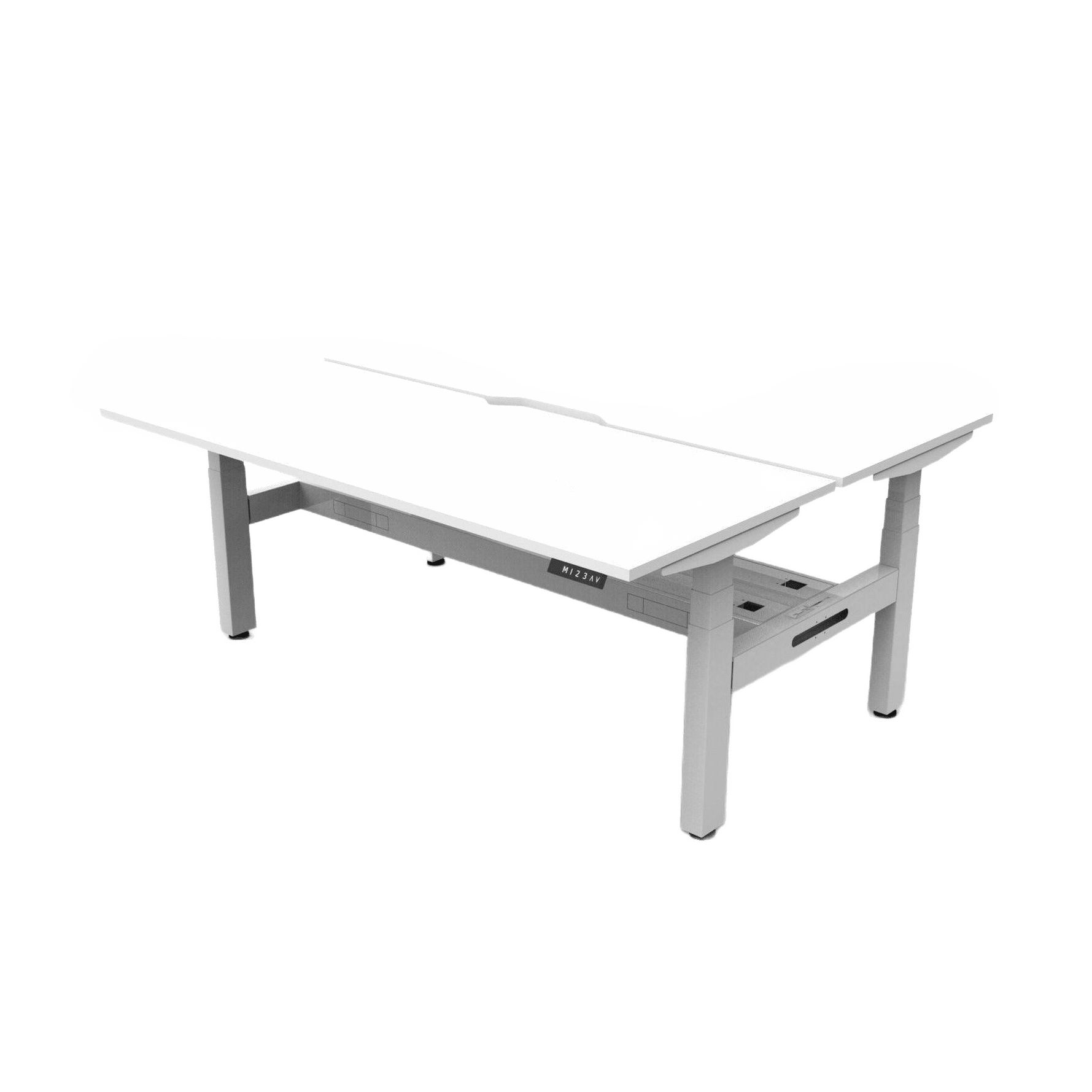 Boost Plus Electric Height Adjustable Back to Back Workstation  - Office Furniture Company