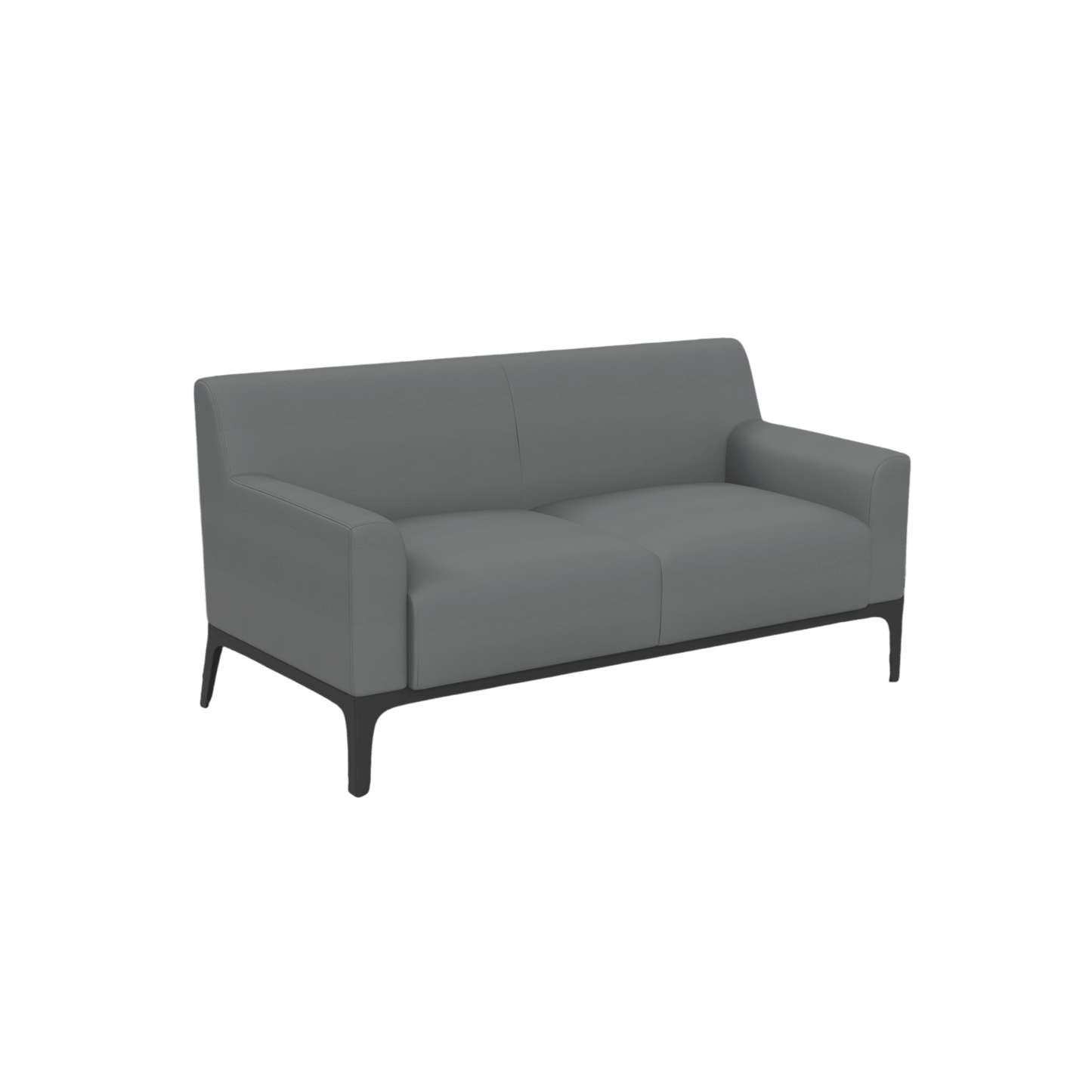 Cedar 2 Seater Sofa Lounge Brown (Tan PU)