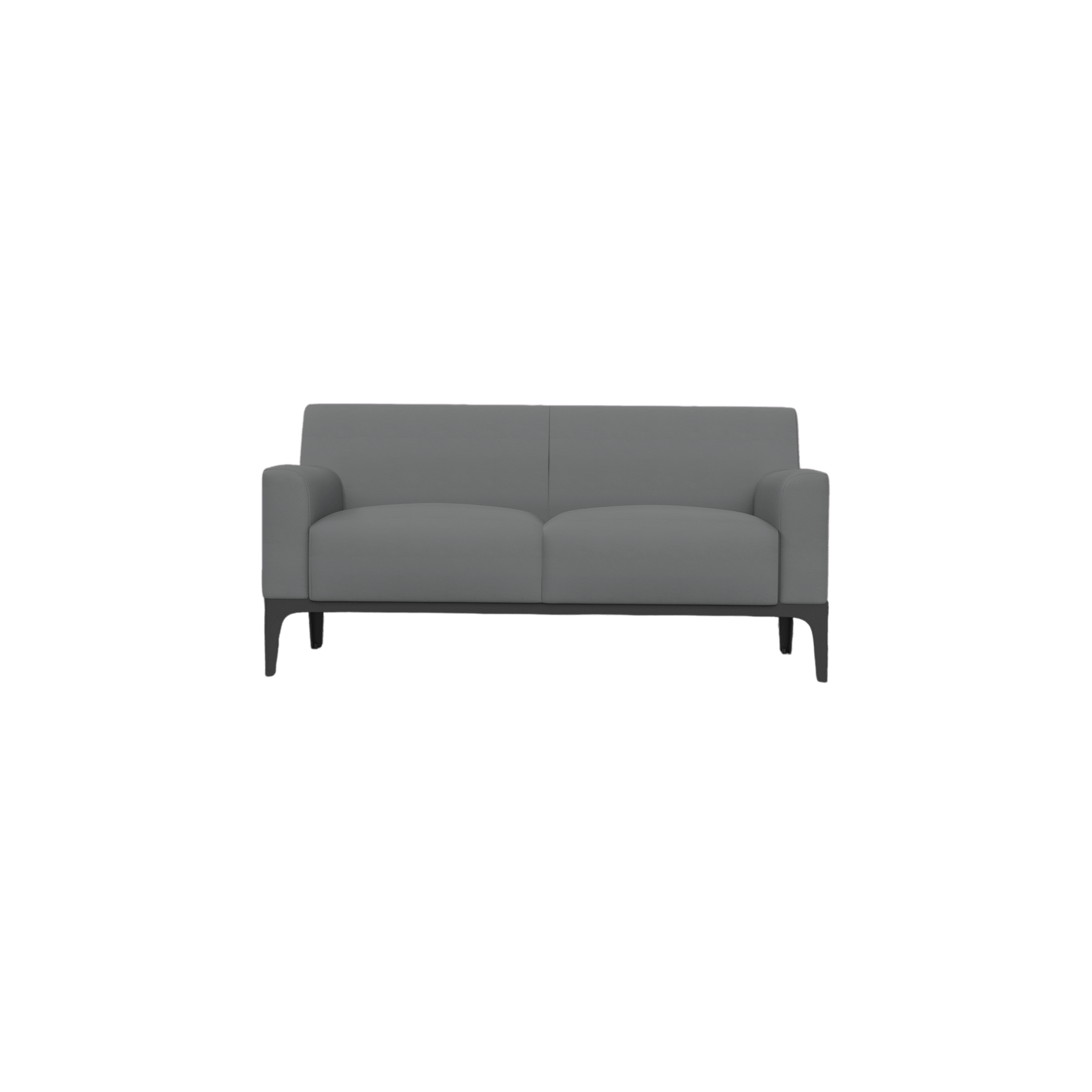 Cedar 2 Seater Sofa Lounge Brown (Tan PU)