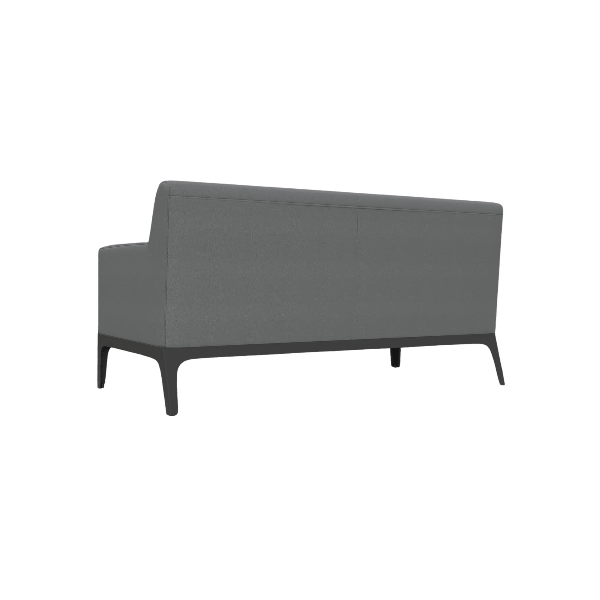 Cedar 2 Seater Sofa Lounge Brown (Tan PU)