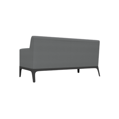 Cedar 2 Seater Sofa Lounge Brown (Tan PU)