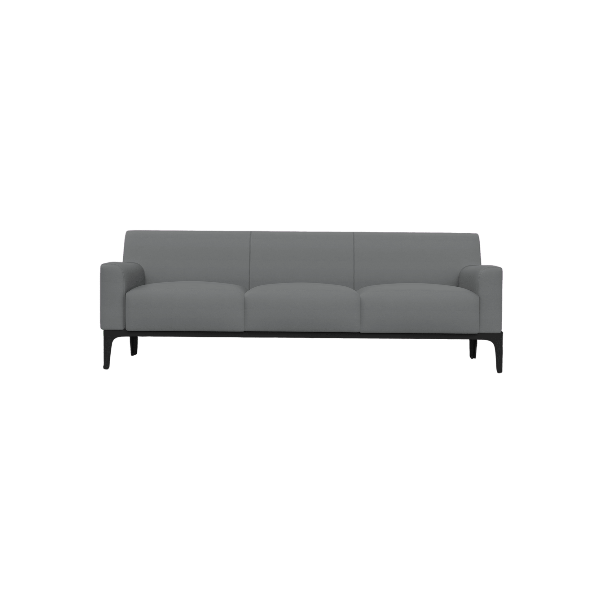 Cedar 3 Seater Sofa Lounge Brown (Tan PU)