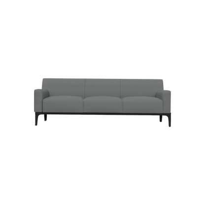 Cedar 3 Seater Sofa Lounge Brown (Tan PU)