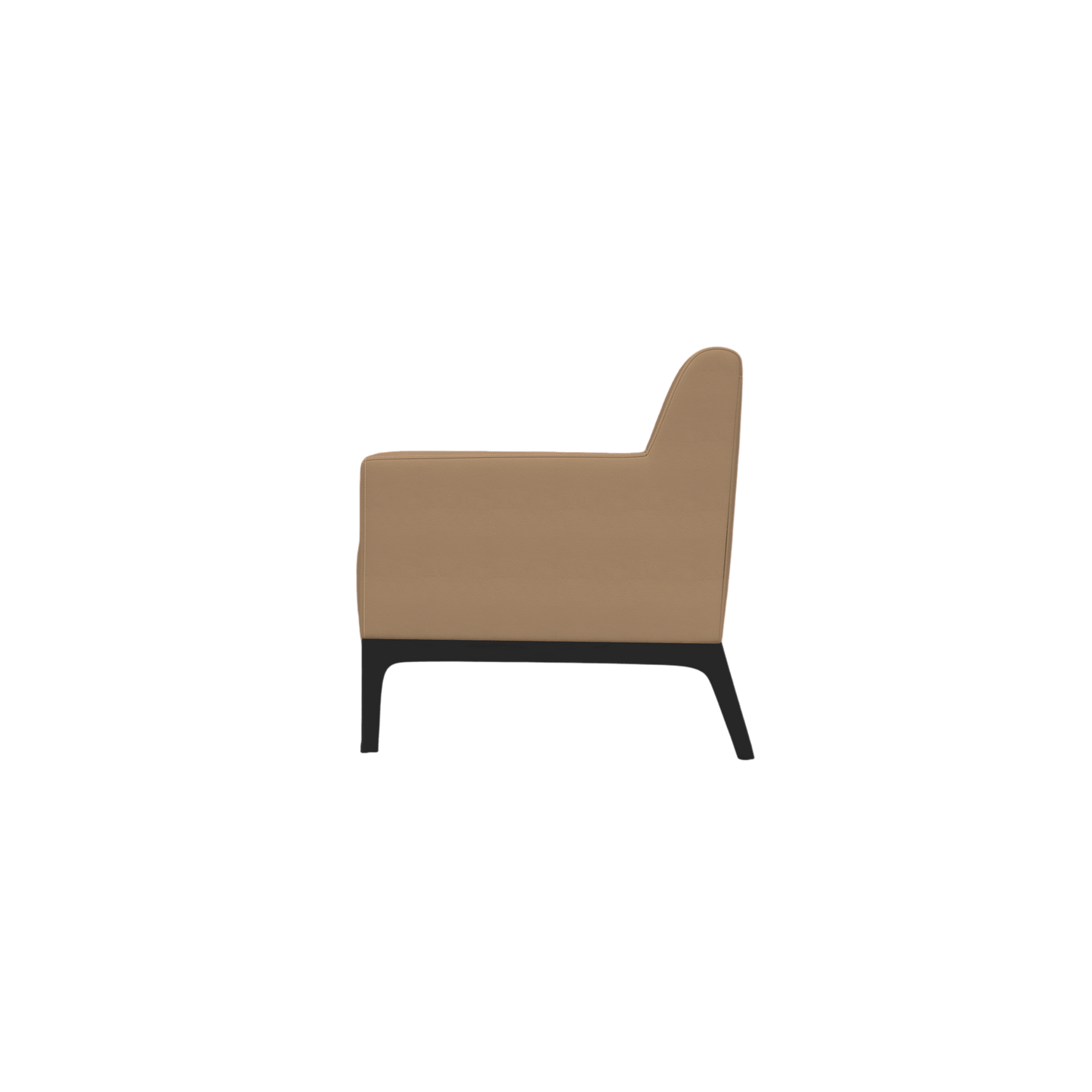 Cedar 3 Seater Sofa Lounge Brown (Tan PU)