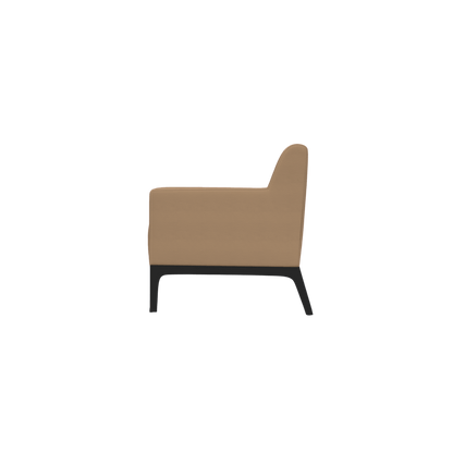 Cedar 3 Seater Sofa Lounge Brown (Tan PU)