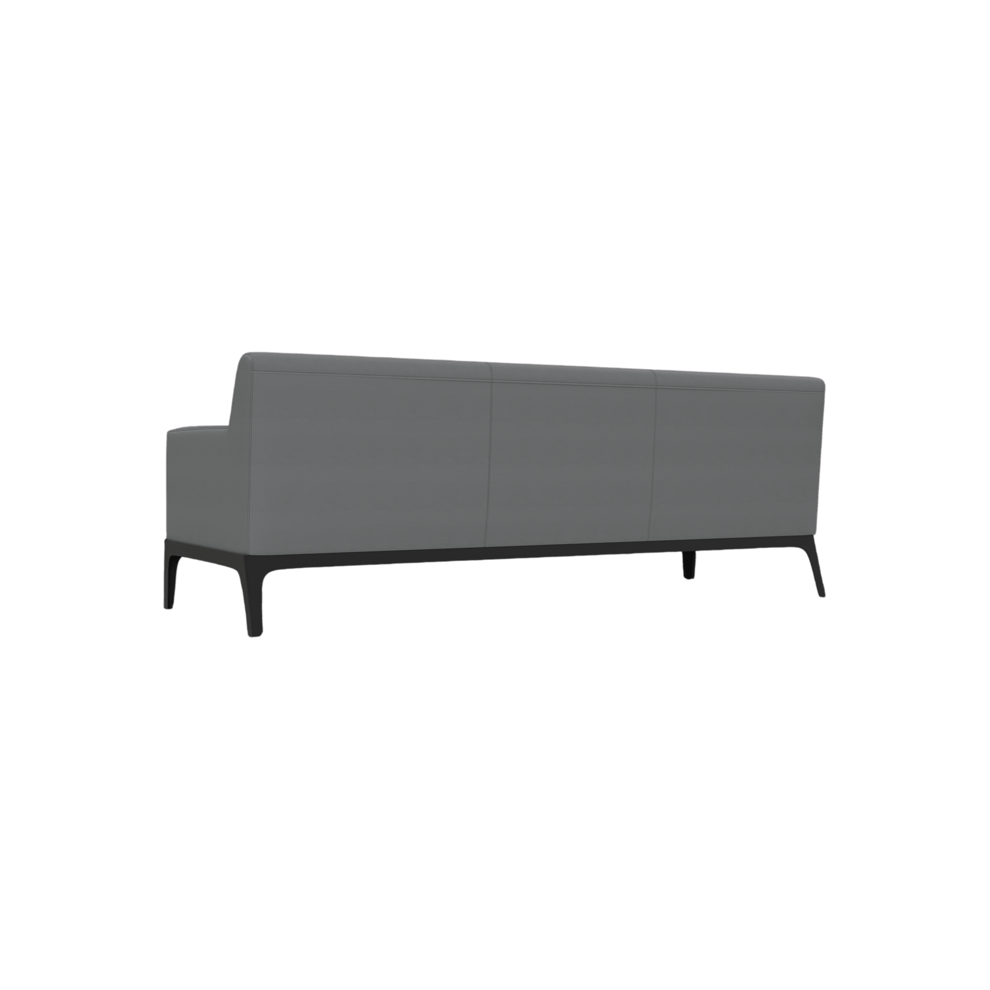 Cedar 3 Seater Sofa Lounge Brown (Tan PU)