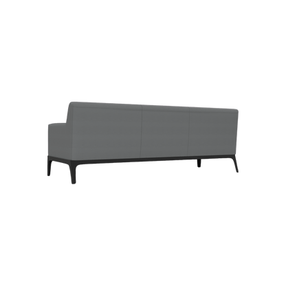 Cedar 3 Seater Sofa Lounge Brown (Tan PU)