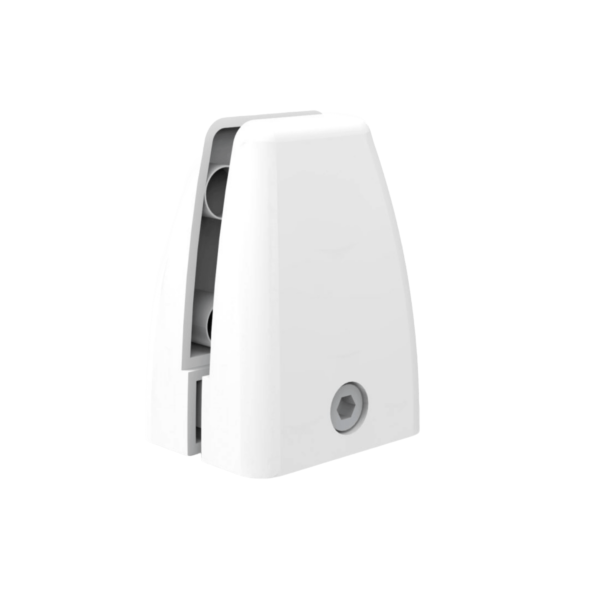 Clamps for Eco Panel Screens Desk Mounted White