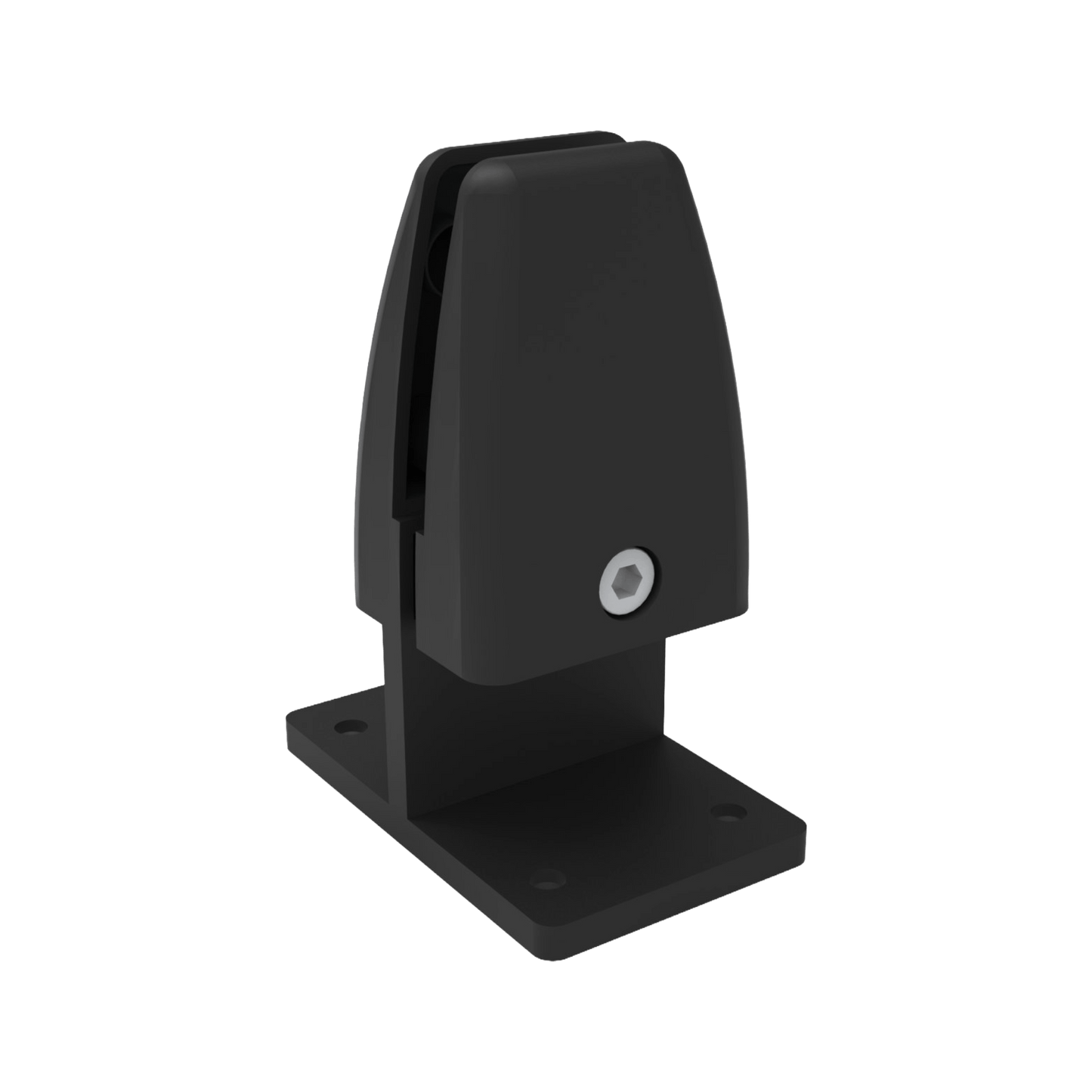 Clamps for Eco Panel Screens Back to Back Desk Mounted Black
