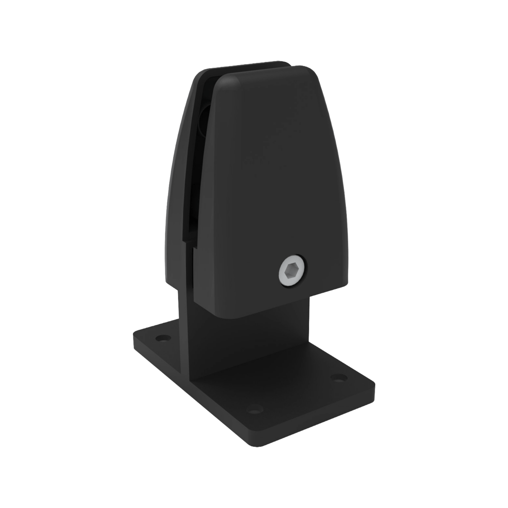 Clamps for Eco Panel Screens Back to Back Desk Mounted Black