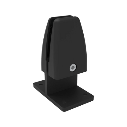 Clamps for Eco Panel Screens Back to Back Desk Mounted Black