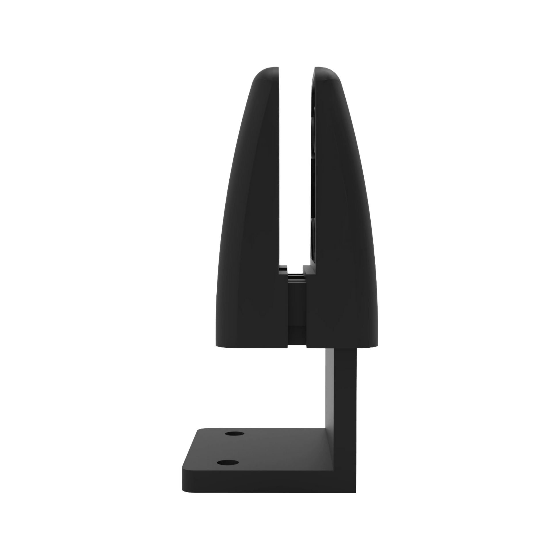 Clamps for Eco Panel Screens Side Mounted Black