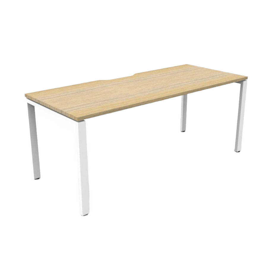 Deluxe Profile Leg Single Desk - 4