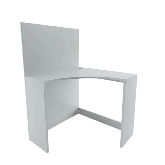 Desktop Privacy Carrel No Pinboard Panel