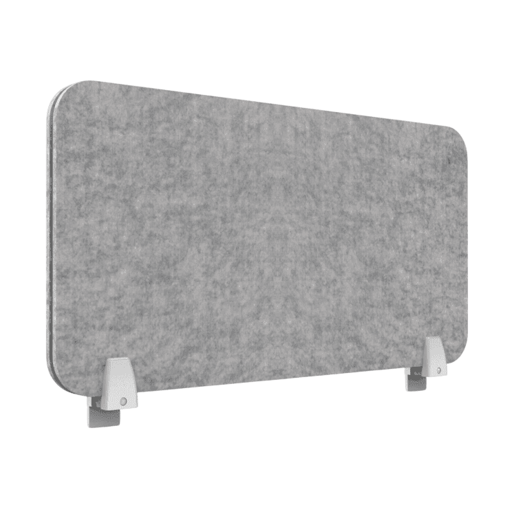Eco Panel Desk Mounted Screen 750w Grey Ecopanel