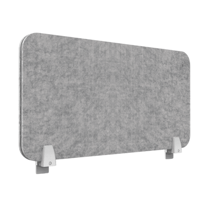 Eco Panel Desk Mounted Screen 750w Grey Ecopanel