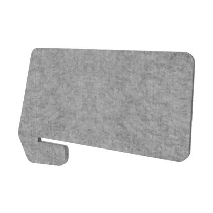 Eco Panel Slide On Screen Black - Office Furniture Company