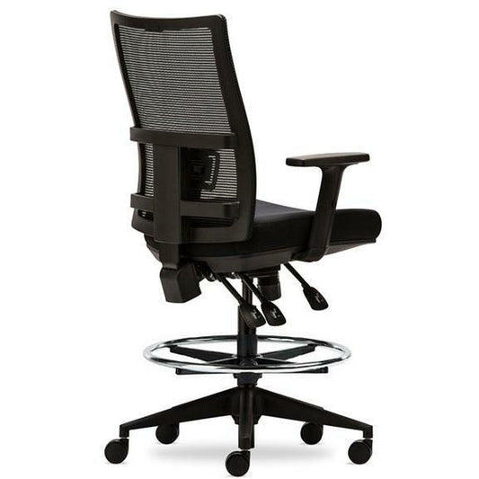 EKO Mesh Ergonomic Drafting Chair - Office Furniture Company 