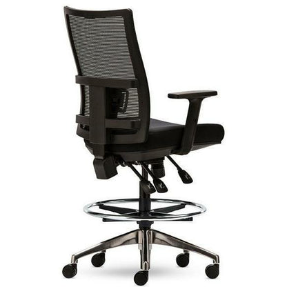 EKO Mesh Ergonomic Drafting Chair - Office Furniture Company 