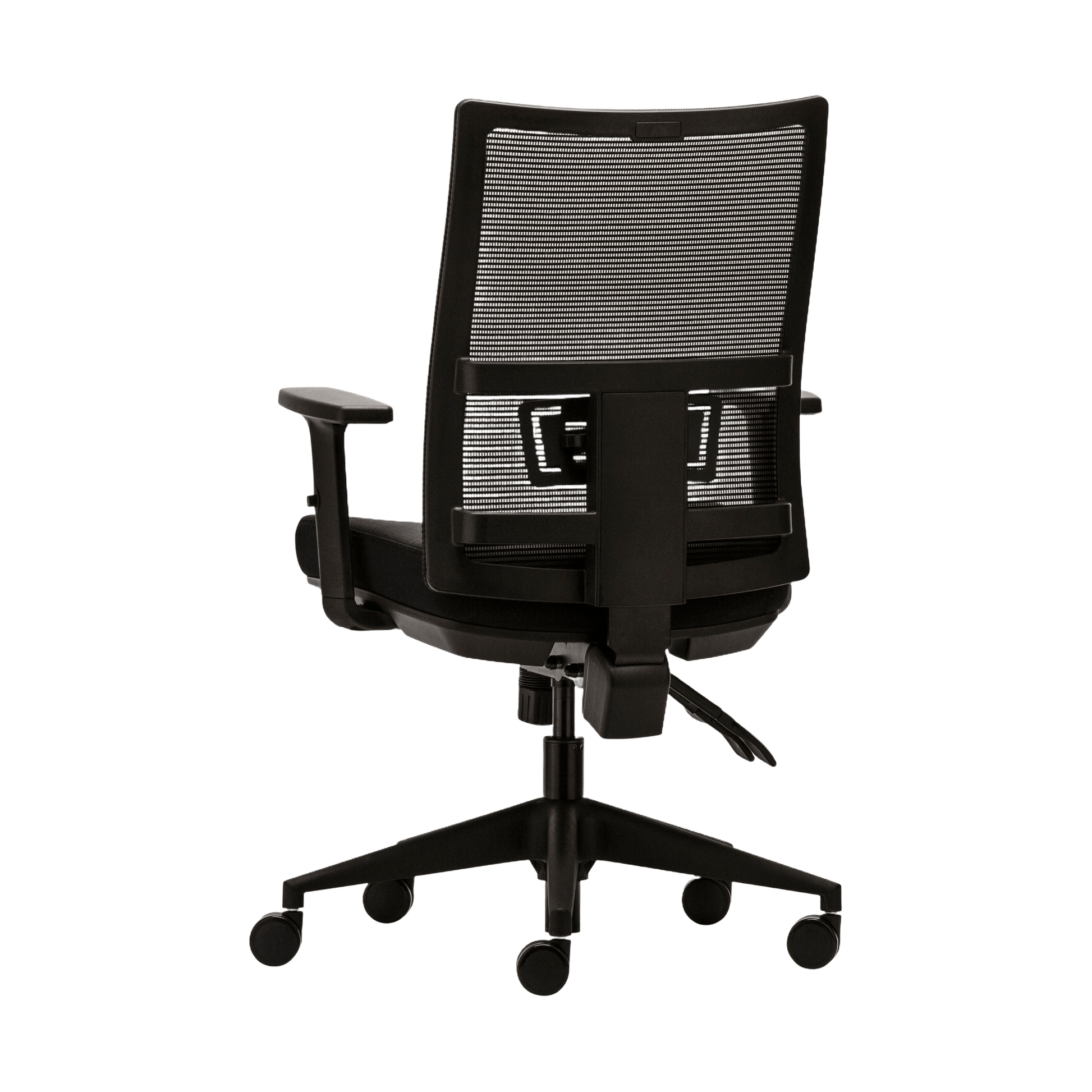 EKO Mesh Ergonomic Office Chair None Adjustable Polished Aluminium