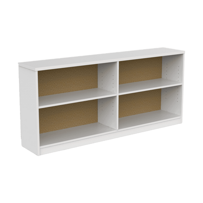 EkoSystem Credenza Bookcase White