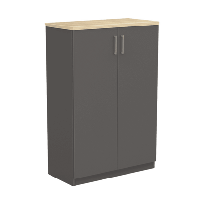 EkoSystem Cupboard with Adjustable Shelves 1800h Charcoal