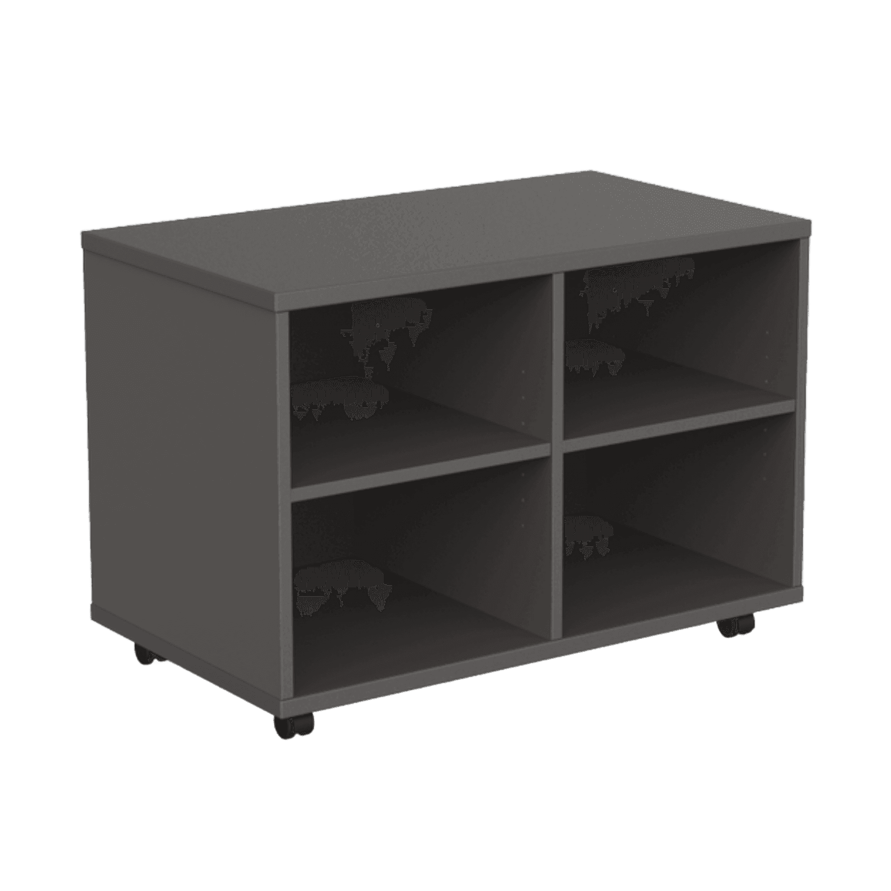 EkoSystem Mobile Book Case Caddy Charcoal