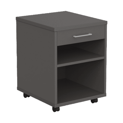 EkoSystem Mobile Book Case Pedestal with EkoSystem Drawer Add - On 2 - Office Furniture Company