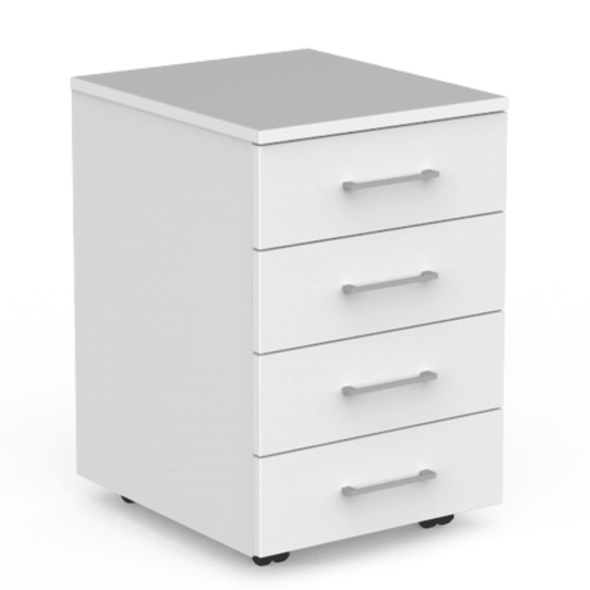 EkoSystem Mobile Pedestal 4 Drawer Unit - Office Furniture Company 