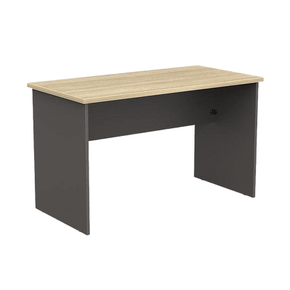EkoSystem Straight Office Desk 1200 X 600 new - oak - melamine - Office Furniture Company