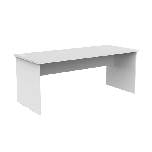 EkoSystem Straight Office Desk 1200 X 600 new - oak - melamine - Office Furniture Company