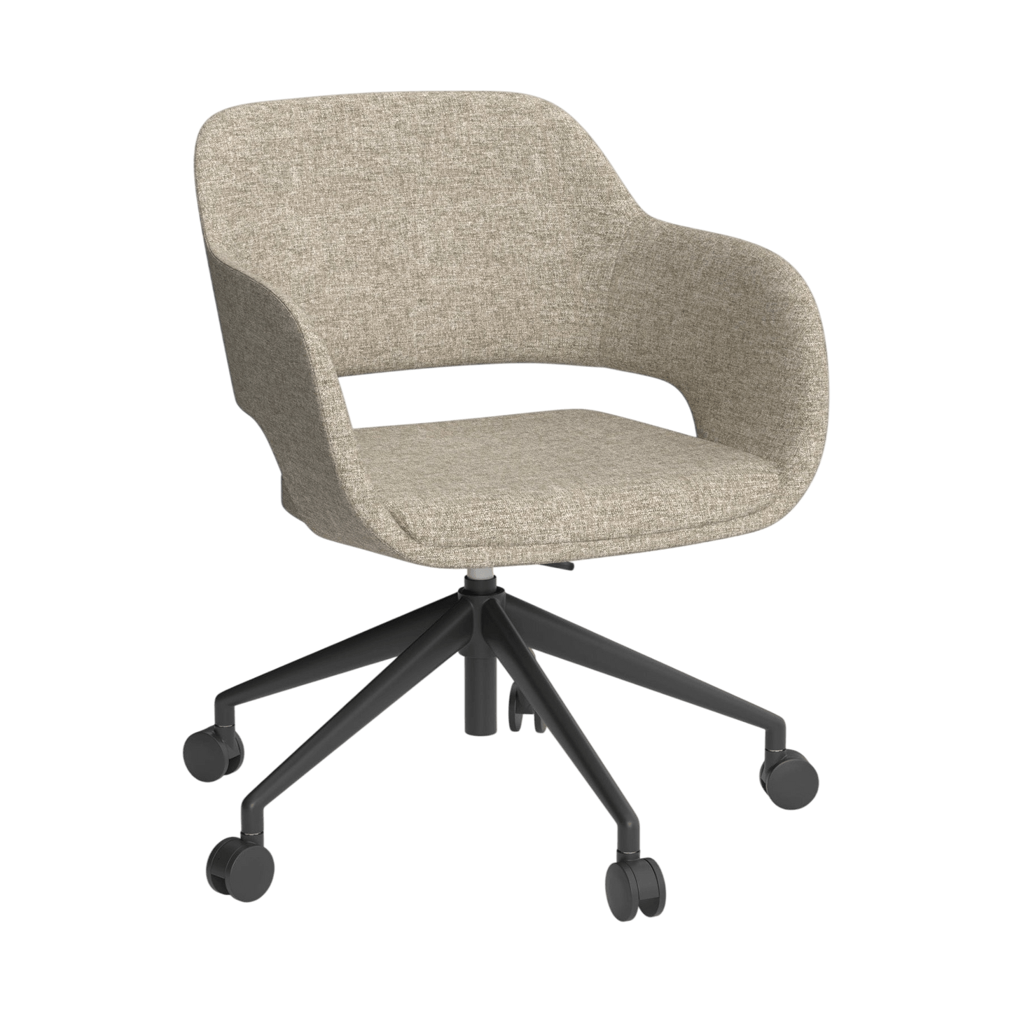 Elaro 5 - Star Castor Chair Brown Sunday (027)