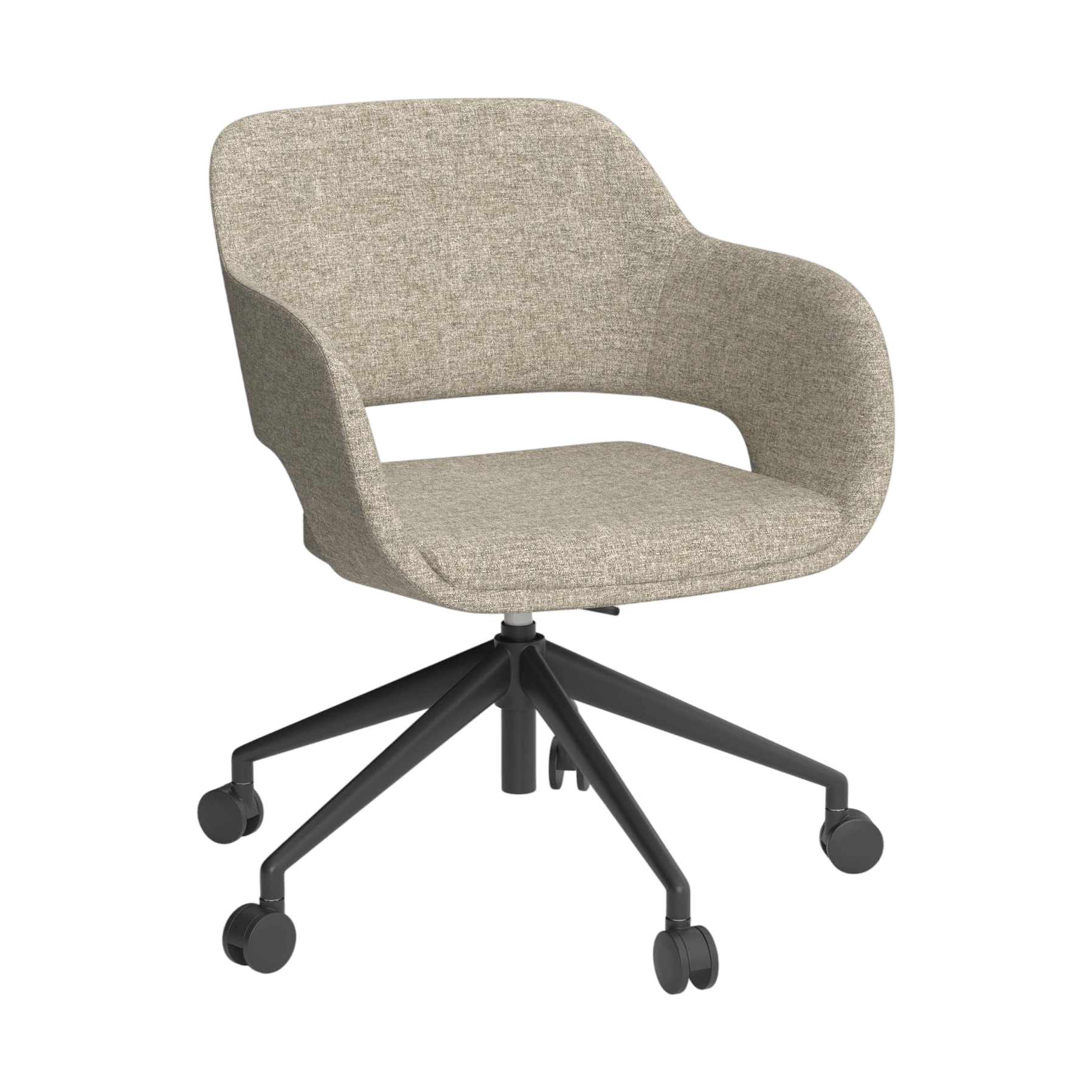 Elaro 5 - Star Castor Chair Brown Sunday (027)