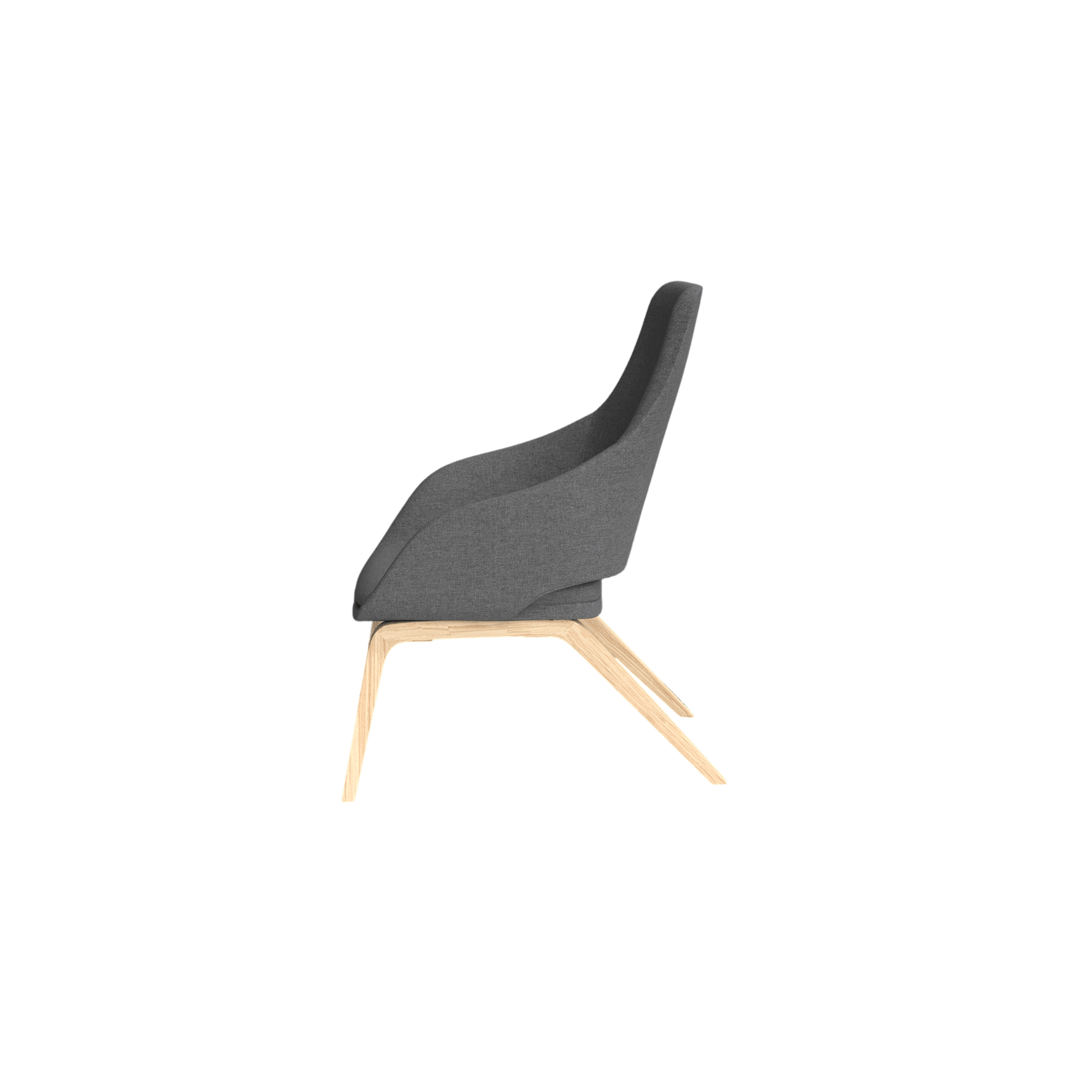 Elaro Wooden Leg Arm Chair Brown Sunday (027)