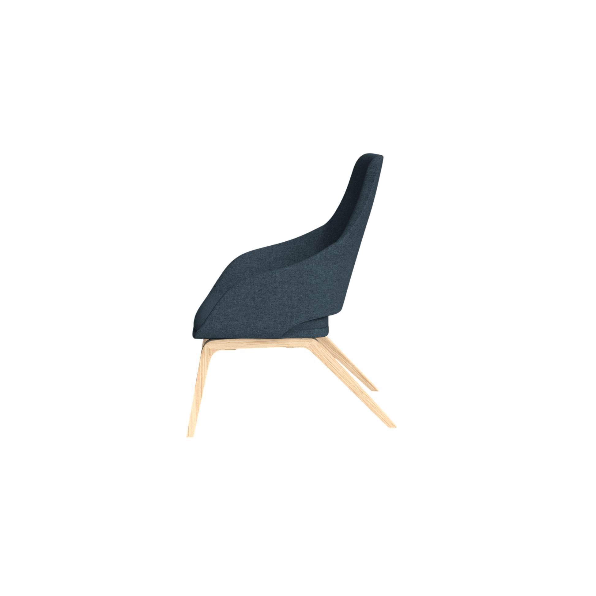 Elaro Wooden Leg Arm Chair Brown Sunday (027)