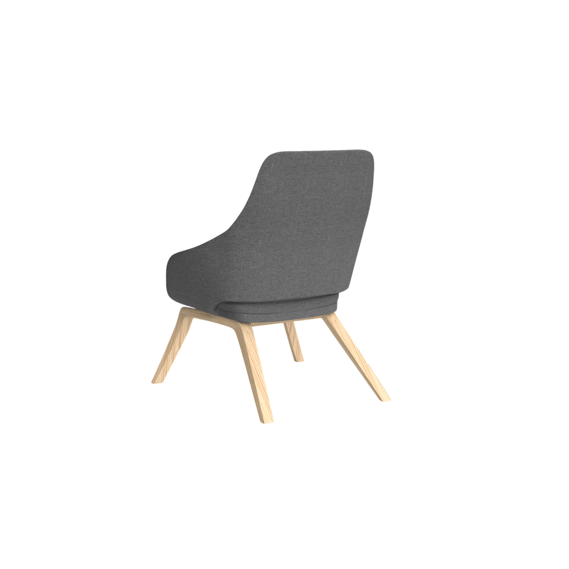 Elaro Wooden Leg Arm Chair Brown Sunday (027)