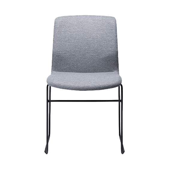 Elmo Upholstered Sled Chair - 5