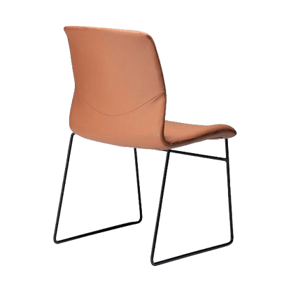 Elmo Upholstered Sled Chair - 8