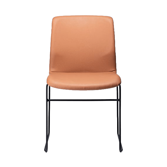 Elmo Upholstered Sled Chair - 6