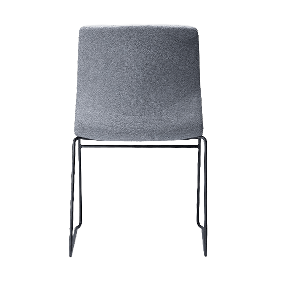 Elmo Upholstered Sled Chair - 9