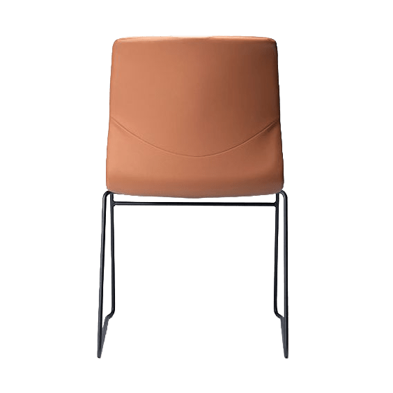 Elmo Upholstered Sled Chair - 10