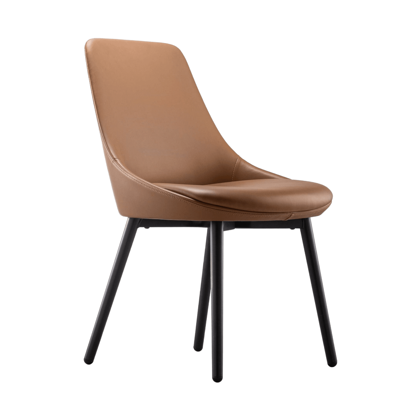 Eros Visitor Chair Amber PU - Office Furniture Company