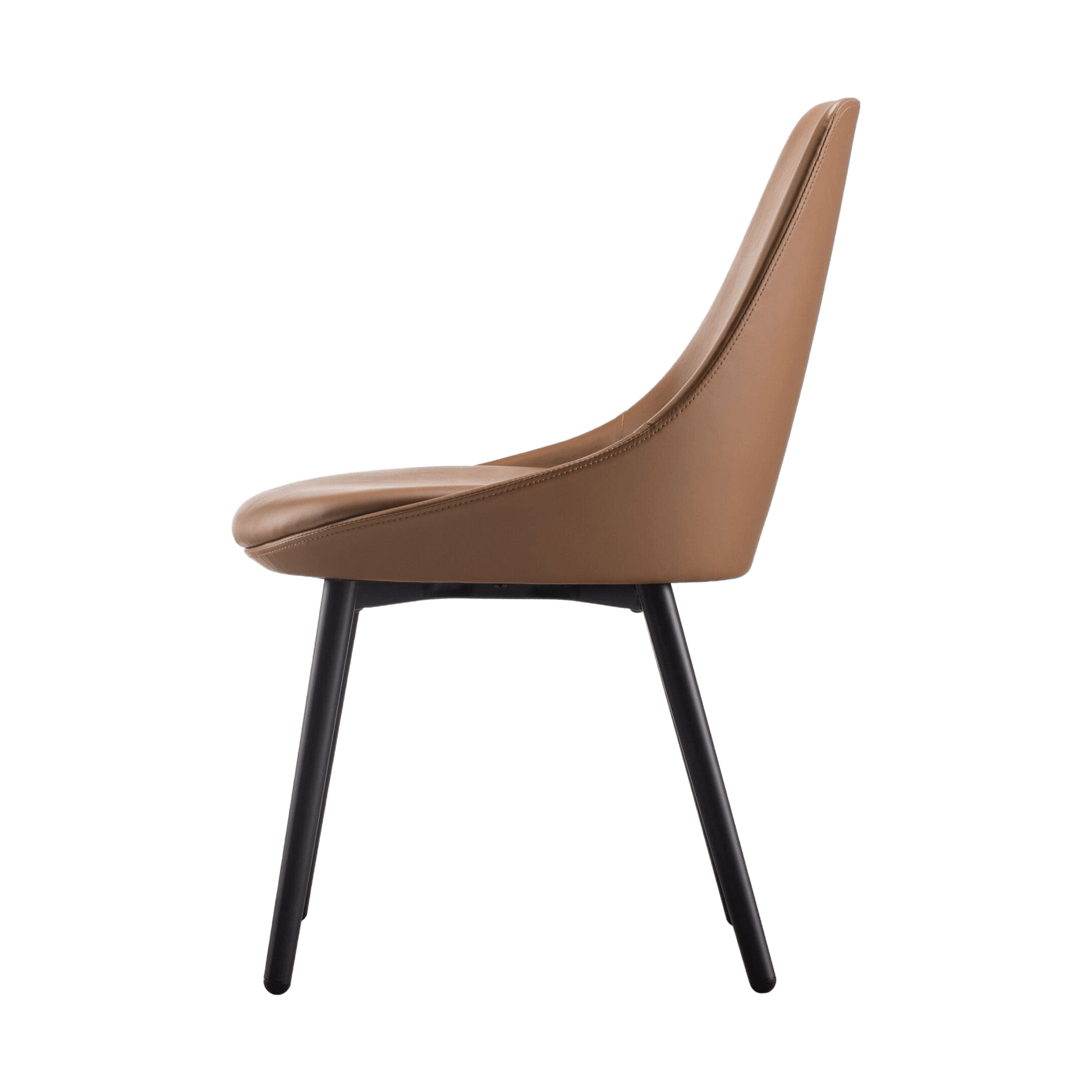 Eros Visitor Chair Amber PU - Office Furniture Company