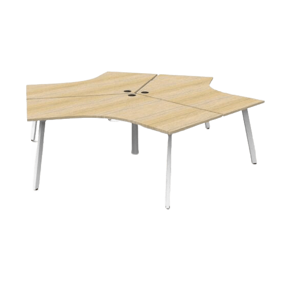 Eternity Leg 120 Degree Workstations - 1