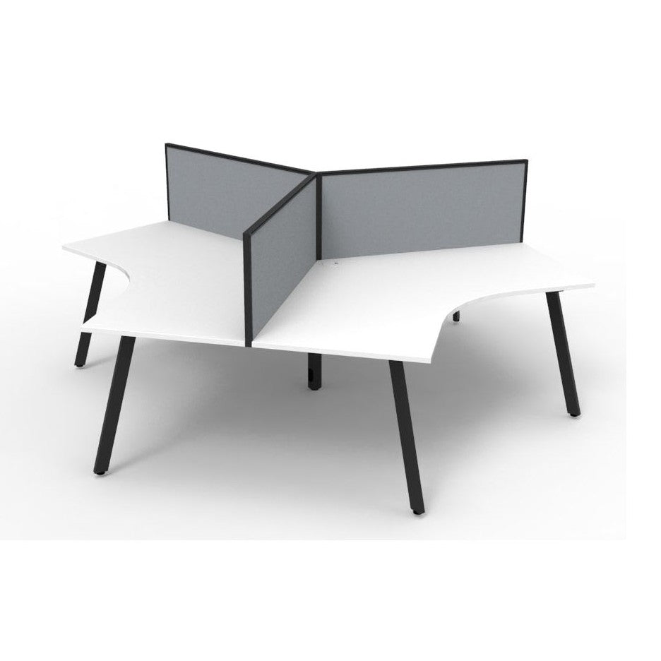 Eternity Leg 120 Degree Workstations - 7