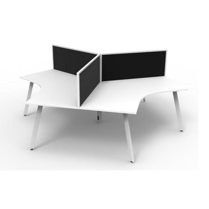 Eternity Leg 120 Degree Workstations - 5