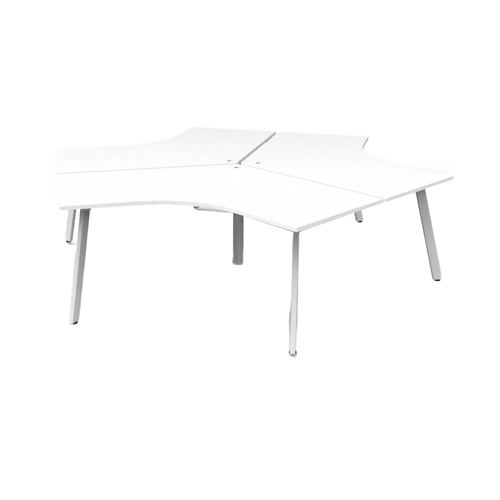 Eternity Leg 120 Degree Workstations - 3