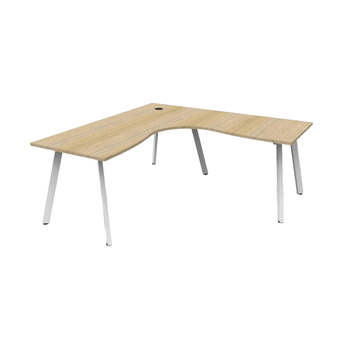 Eternity Single Corner Workstation 2 - Office Furniture Company